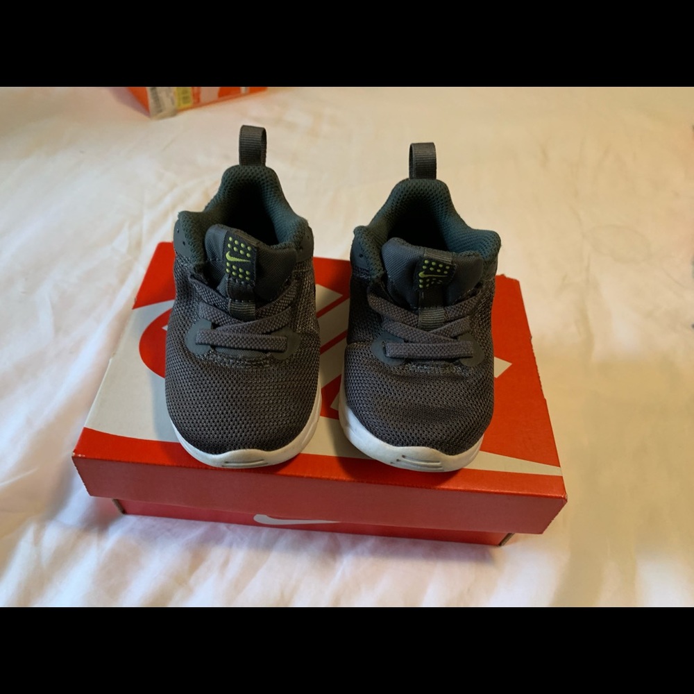 Baby Nike Grey Tennis Shoes with Box